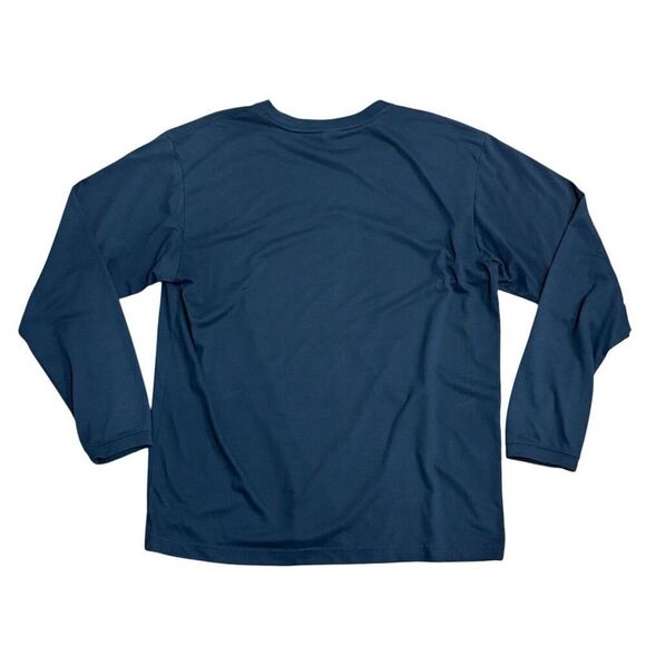 Vintage The North Face Vaporwick Men's XL‎ Blue Long Sleeve T-Shirt Outdoor - Picture 2 of 6